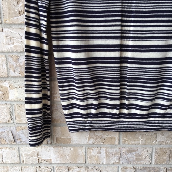 Gap Extra Fine Merino Wool Striped Sweater Small - Picture 7 of 8